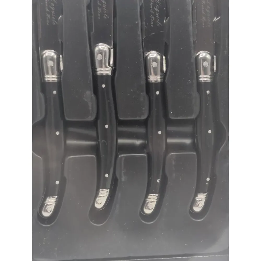 French Home Laguiole Stainless Steel Set Of 4 Steak Knife Set NEW
